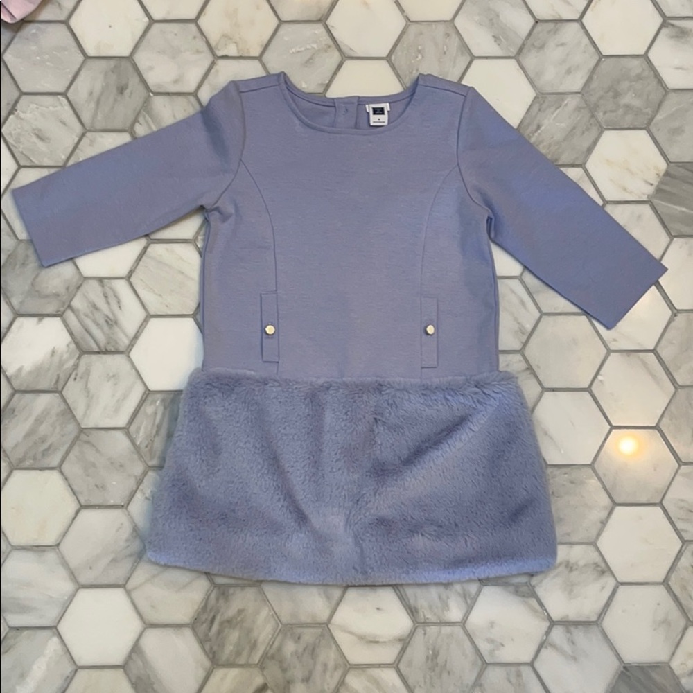 Periwinkle toddler girls dress